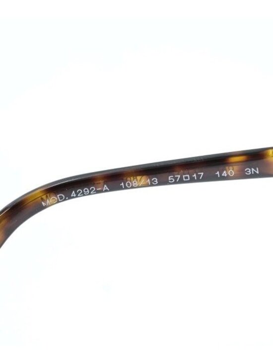 Versace VE4437U M (54 - 20) with Brown lenses and Gold frame  Versace Sunglasses Eyewear Brown